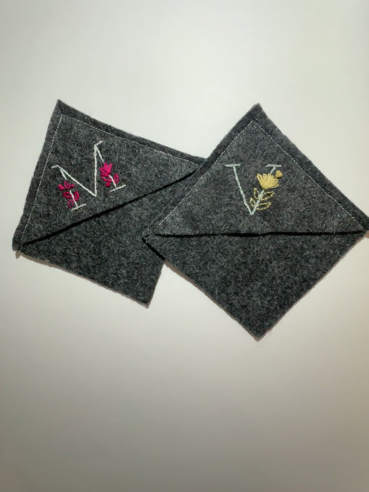 Embroidered Corner Bookmark (N-Z)