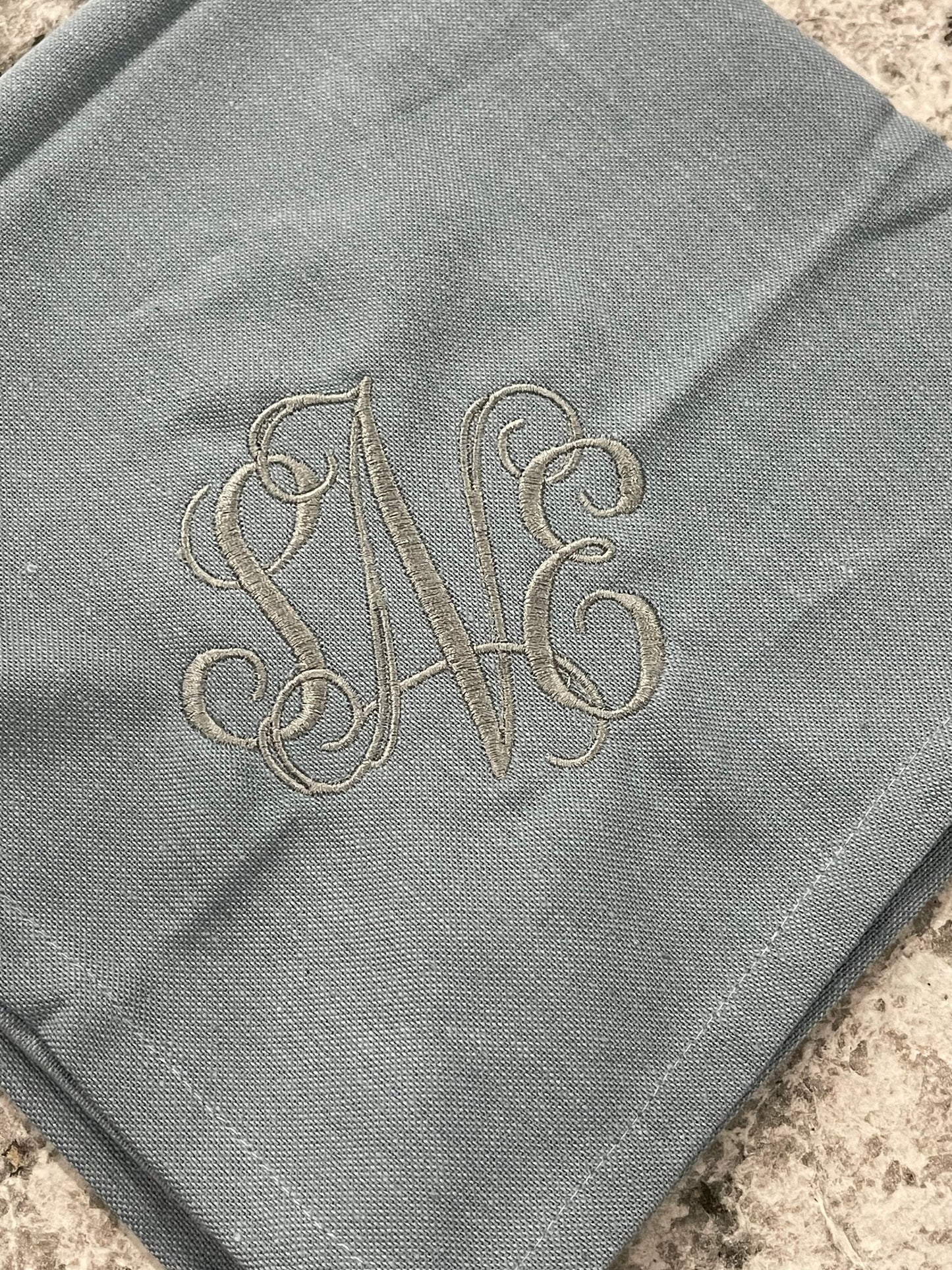 Monogrammed Cloth Napkin - Set of 4